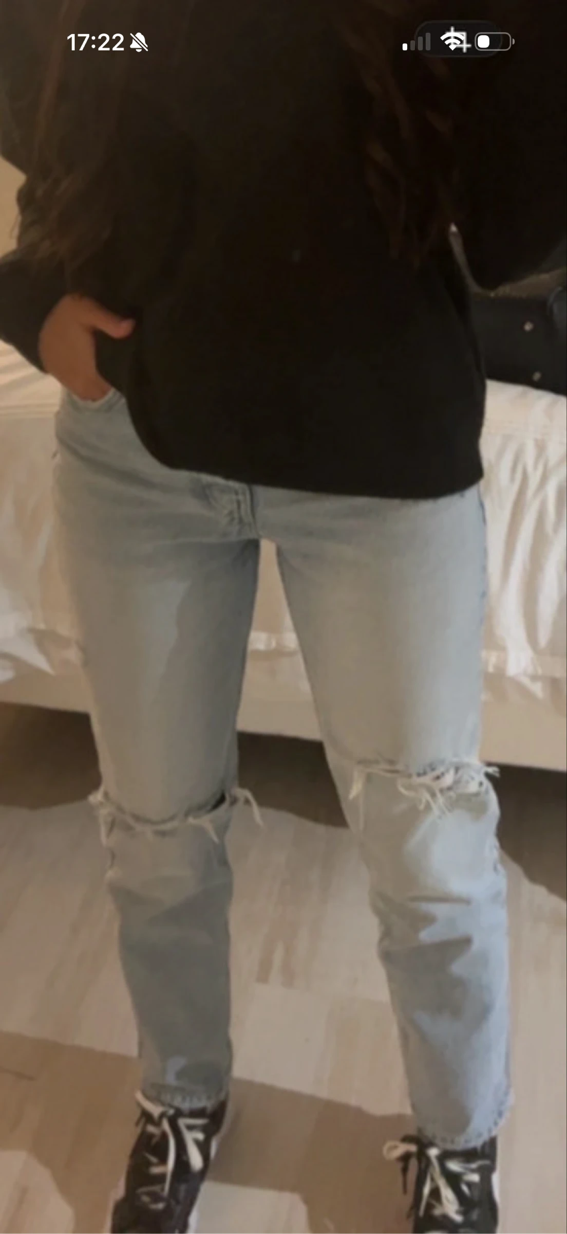 Jean momfit Zara femme 